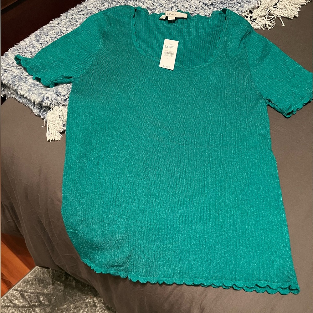 NET Brand new Loft top with tags